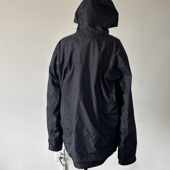 Columbia Rain Jacket Omni-Tech Mens L Black Waterproof Outdoor Hiking Gorp - Picture 2 of 16